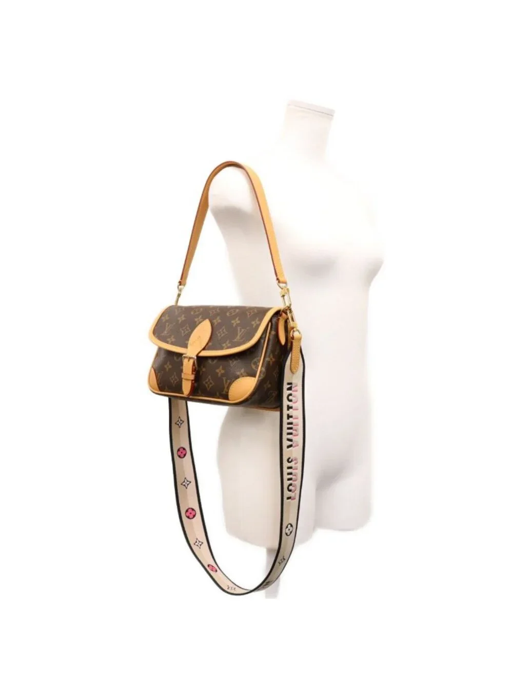 Louis Vuitton Monogram Noir Diane NM PM Shoulder Bag